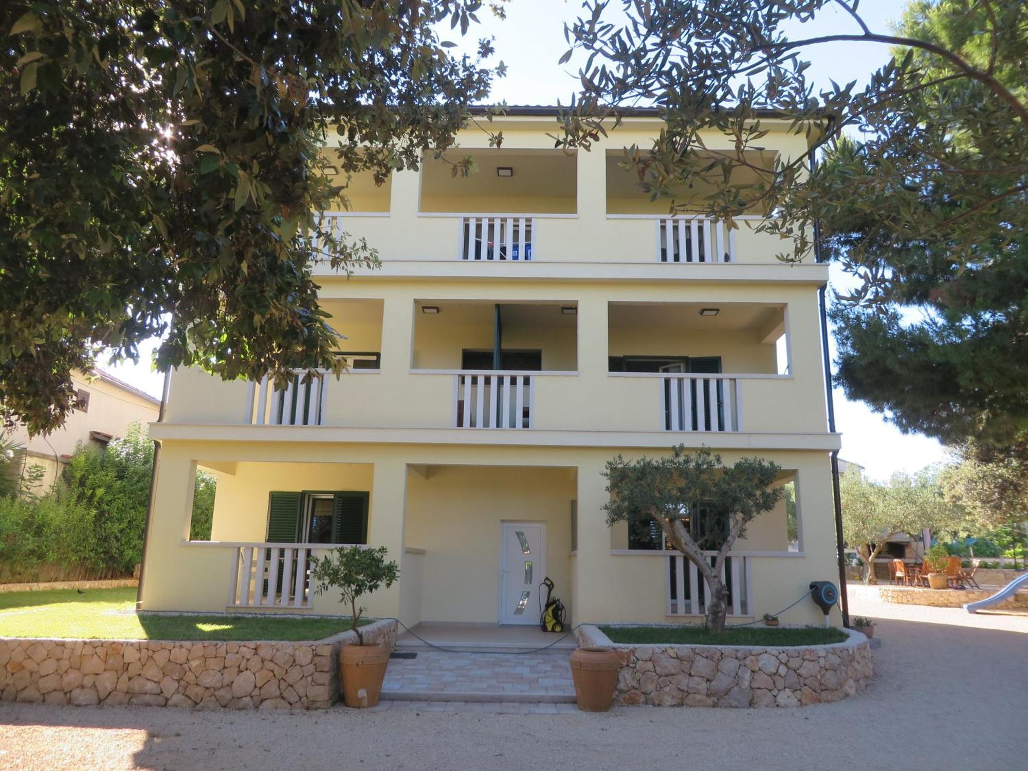 Apartmani Mara Пакоштане Экстерьер фото